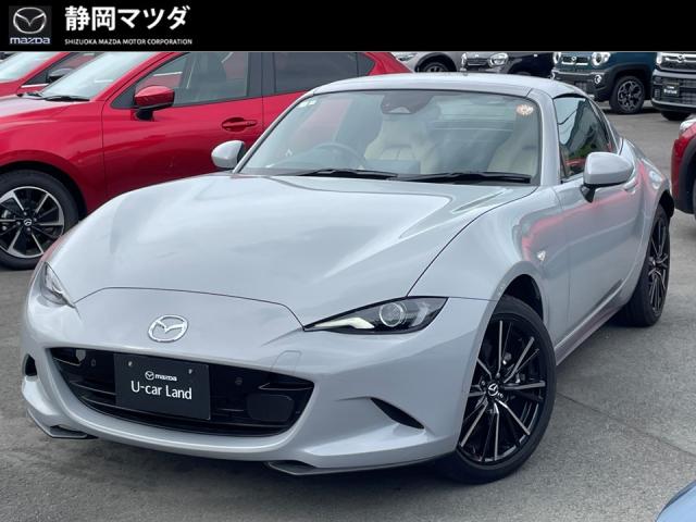 ロードスターＲＦ ＶＳ　６ＡＴ　電動ルーフトップ　メモリーナビ　衝突被害軽減ブレーキ　ＢＯＳＥサウンドシステム　運転席、助手席シートヒーター　パーキングセンサー　レーダークルーズコントロール　パドルシフト