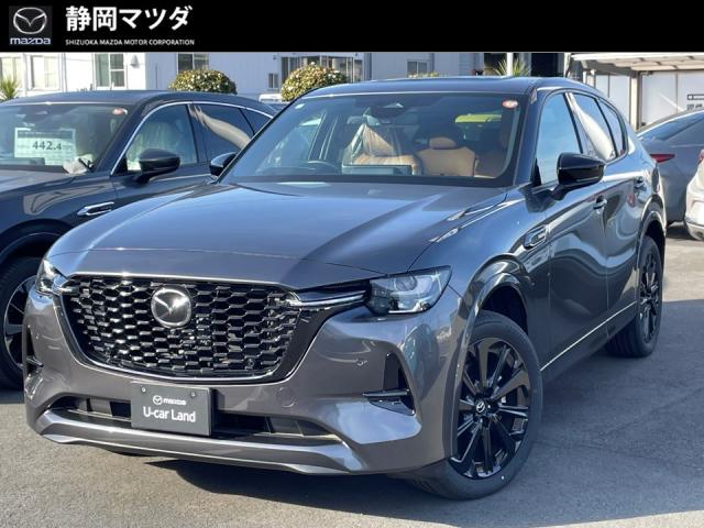 ＣＸ－６０ ＸＤハイブリッド　プレミアムスポーツ　４ＷＤ　８ＡＴ　メモリーナビ　シースルービューモニター　前後衝突被害軽減ブレーキ　スマートキーレス　運転席、助手席シートヒーター＆ベンチレーション