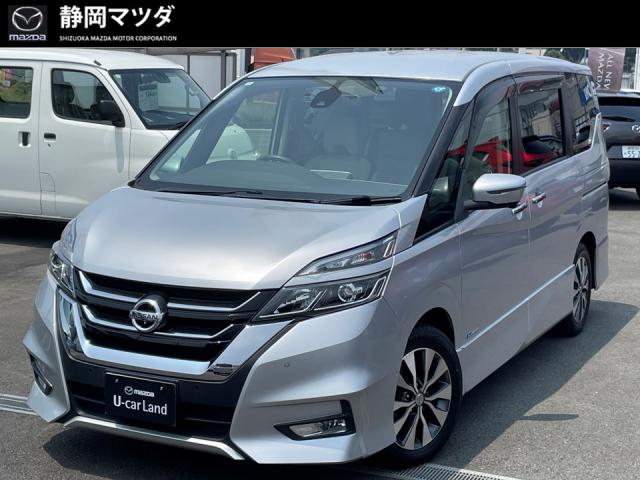 セレナ ハイウェイスターＧ　２ＷＤ　８人乗り　ナビゲーション　全方位モニター　フロントドライブレコーダー　スマートキーレス　クルーズコントロールキーレス　ＥＴＣ車載器　両側電動スライドドア　後席テーブル、サンシェード　