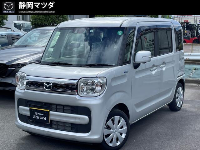 フレアワゴン ＨＹＢＲＩＤ ＸＳ　４ＷＤ　ＣＶＴ　メモリーナビ　全方位モニター　リアパーキングセンサー　両側電動スライドドア　運転席、助手席シートヒーター　衝突被害軽減ブレーキ　レーダークルーズコントロール　スマートキーレス