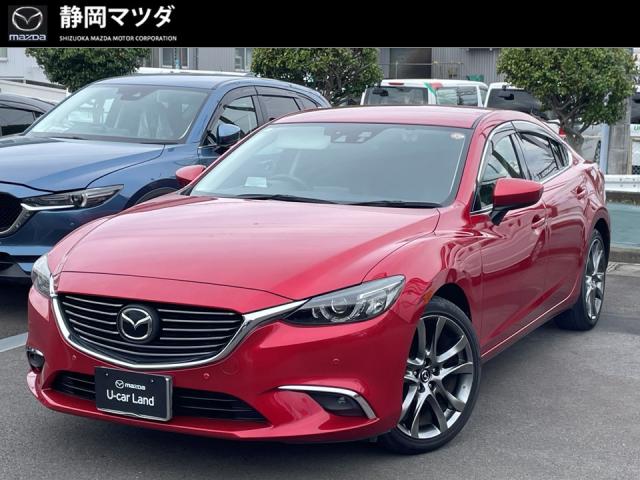 アテンザ ２５Ｓ Ｌパッケージ　２ＷＤ　６ＡＴ　メモリーナビ　　衝突被害軽減ブレーキ　電動シート、シートメモリー　運転席、助手席シートヒーター　前方ドライブレコーダー　レーダークルーズコントロール