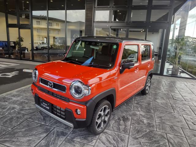 フレアクロスオーバー ＨＹＢＲＩＤ ＸＳ　ＣＶＴ　衝突被害軽減ブレーキ　車線逸脱警報機能　先行車発進お知らせ機能　メモリーナビゲーション　全方位モニター　２カメラドライブレコーダー　シートヒーター　ＬＥＤヘッドライト　１５インチアルミホイール