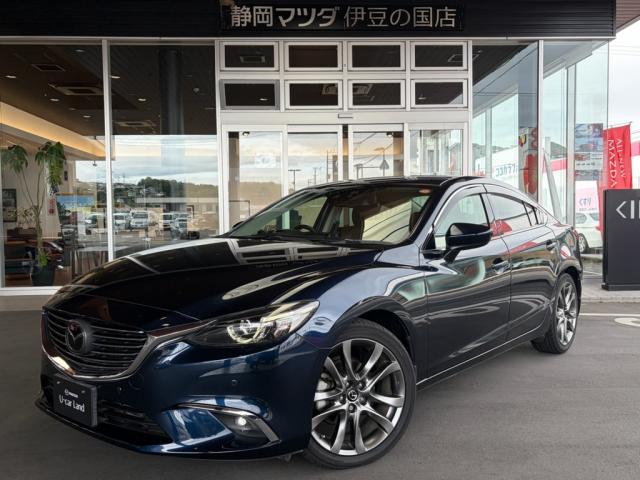 アテンザ 　ＸＤ Ｌパッケージ　ナビＳＤ　ＥＴＣ　ドライブレコーダー前後　運転席助手席パワーシート　前席後席シートヒーター　ＢＯＳＥスピーカー　ヘッドアップディスプレイ　衝突軽減ブレーキ