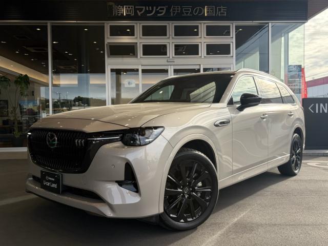 ＣＸ－８０ 　ＸＤハイブリッドプレミアムスポーツ　ナビＳＤ　３６０°ビューモニター　ＢＯＳＥスピーカー　サンルーフ　シートヒーター　シートベンチレーション　ハンドルヒーター　パワーシート　パワーリフトゲート　レーダークルーズコントロール　純正２０インチアルミ
