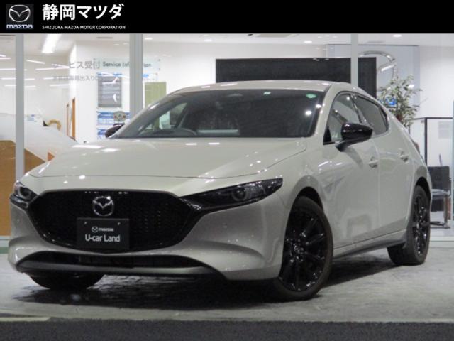 ＭＡＺＤＡ３ＦＢ ２０Ｓブラックトーンエディション　マツダコネクトＳＤナビ　フルセグＴＶ　３６０°ビューモニター　純正１８インチアルミホイール　ＬＥＤヘッドライト　衝突被害軽減ブレーキ　シート・ステアリングヒーター