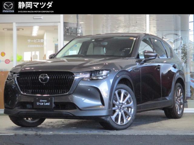 ＣＸ－６０ ２５Ｓ　Ｌパッケージ　２ＷＤ　８速ＡＴ　レザーシート（グレージュ内装）　マツダコネクトＳＤナビ　３６０°ビュー・シースルーモニター　ドライバーモニタリング　ドライバーパーソナライズ　衝突被害軽減ブレーキ