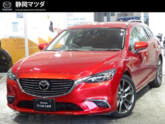 アテンザワゴン ２５Ｓ Ｌパッケージ   ６ＡＴフロアＭＴモード付ＡＴ　マツダコネクトＳＤナビ　フルセグＴＶ　バックカメラ　ＥＴＣ　衝突被害軽減ブレーキ　ＢＯＳＥサウンドシステム　シートヒーター　レーダークルーズコントロール