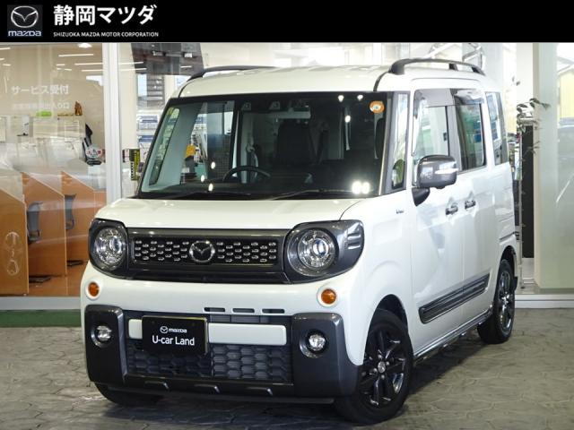 フレアワゴン タフスタイル　 　ＨＹＢＲＩＤ ＸＴ　ＣＶＴインパネ　メモリーナビ　全方位カメラ　フルセグＴＶ　衝突被害軽減ブレーキ　両側電動スライドドア　クルーズコントロール　シートヒーター