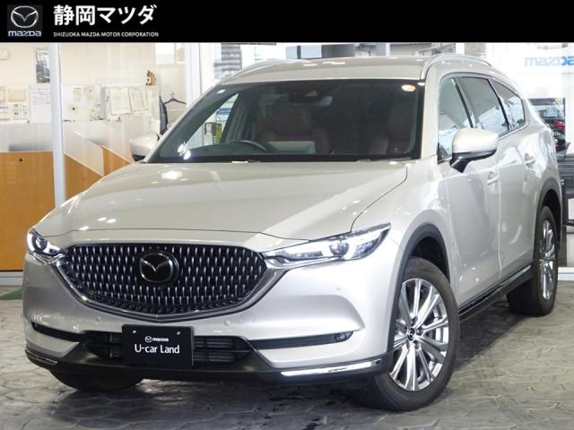 ＣＸ－８ ２．２ディーゼルターボ　ＸＤエクスクルーシブモード　６ＡＴフロアＭＴモード付ＡＴ　７人乗り　マツダコネクトＳＤナビ　フルセグＴＶ　３６０°ビューカメラ　衝突被害軽減ブレーキ　ＢＯＳＥサウンド　レーダークルーズコントロール　ＥＴＣ