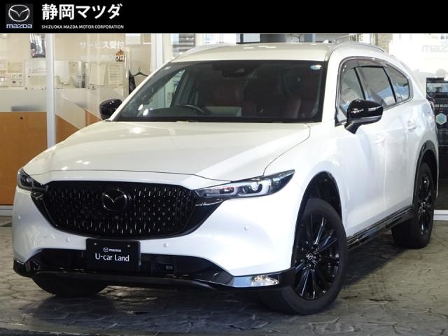 ＣＸ－８ ２５Ｓ スポーツ アピアランス　６ＡＴフロアＭＴモード付ＡＴ　ＥＴＣ　前後ドラレコ　３６０度カメラ　ＡＬＨ　ＢＯＳＥスピーカー　革シート　電動パワーシート　ステアリングヒーター　シートヒーター　ベンチレーション　クルージングトラフィックサポート　禁煙車　