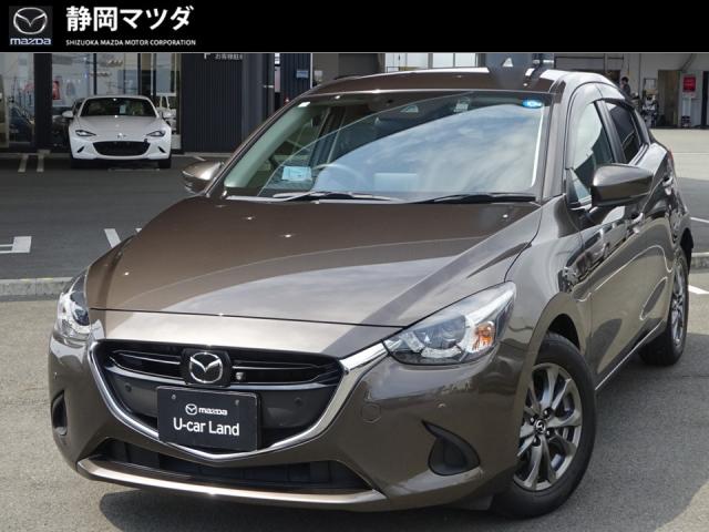 デミオ １３Ｓ ツーリング　ＭＴモード付６ＡＴ　マツダコネクトＳＤナビ　３６０°ビューモニター　衝突被害軽減ブレーキ　車線逸脱警報システム　Ｂｌｕｅｔｏｏｔｈ接続　オートエアコン　ドライブレコーダー　純正アルミホイール